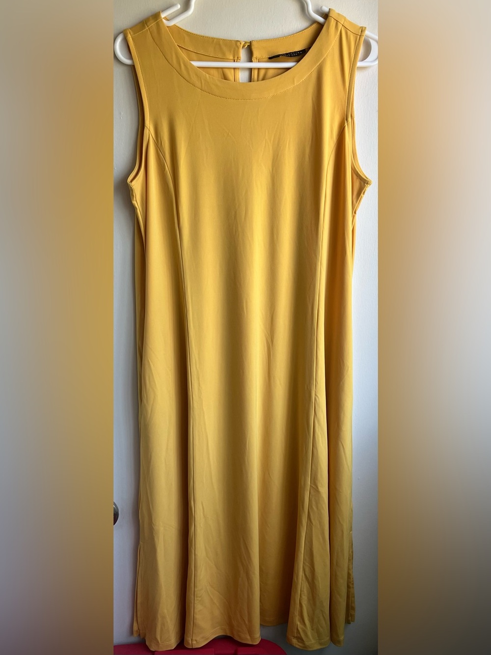 NWOT Susan Graver Everyday Petite Knit MIDI Dress
